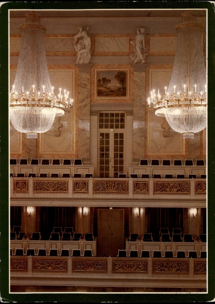 Schauspielhaus Berlin Concert Hall vintage postcard w104