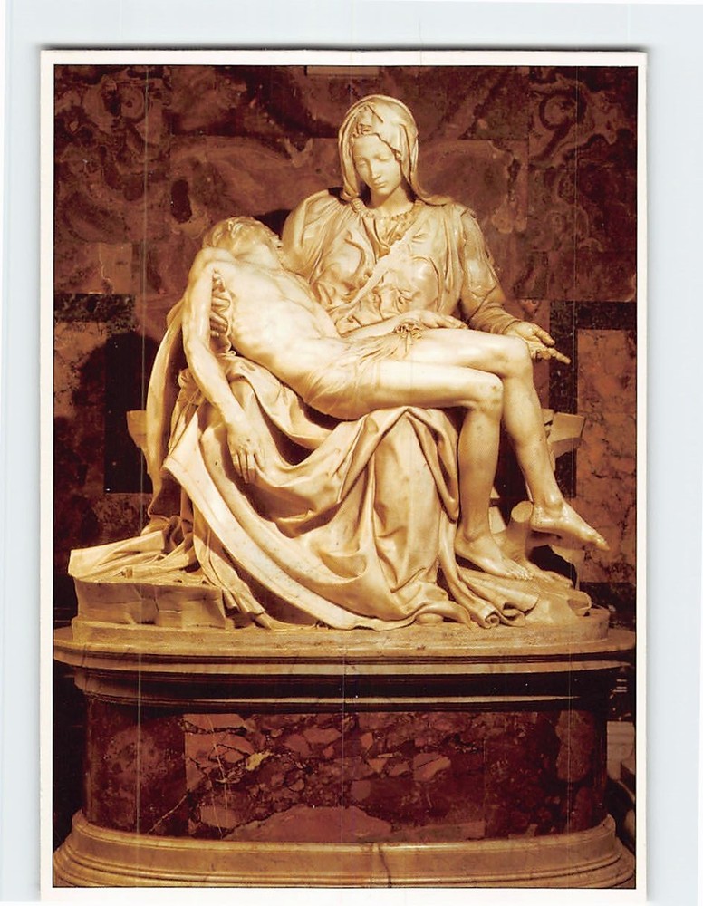 Postcard The Pietà Basilica di San Pietro Vatican City Vatican City