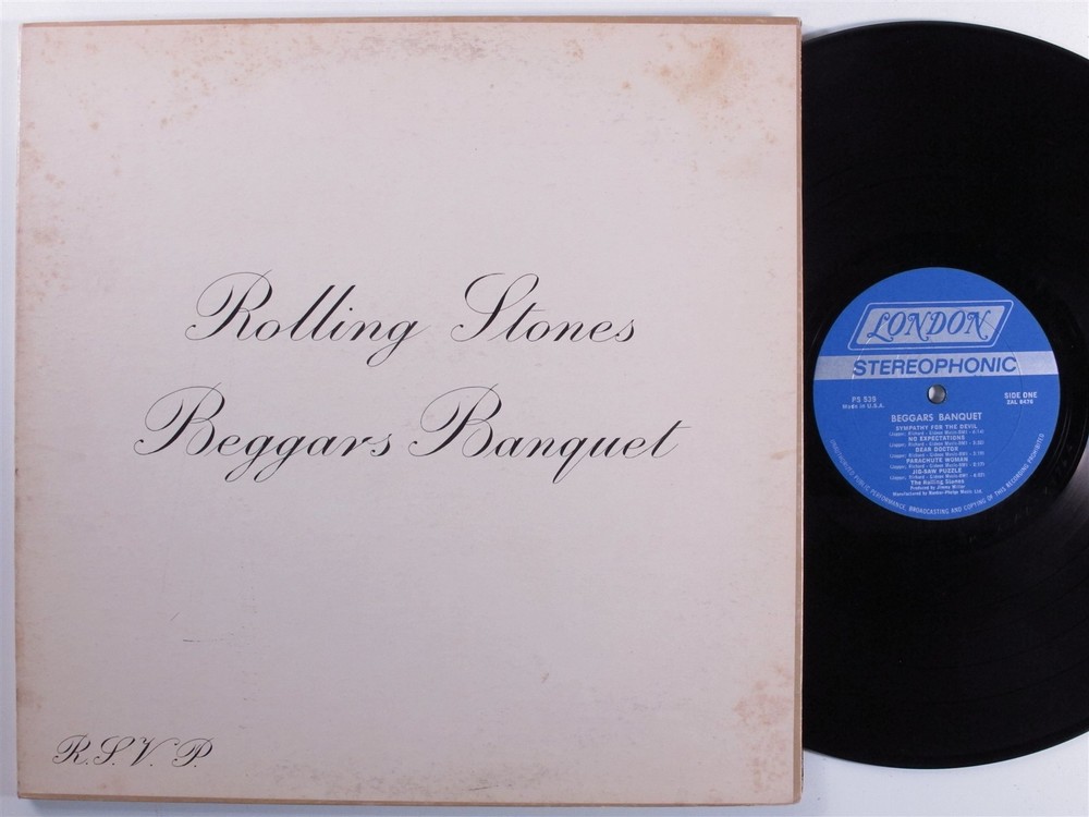 ROLLING STONES Beggars Banquet LONDON LP gatefold f