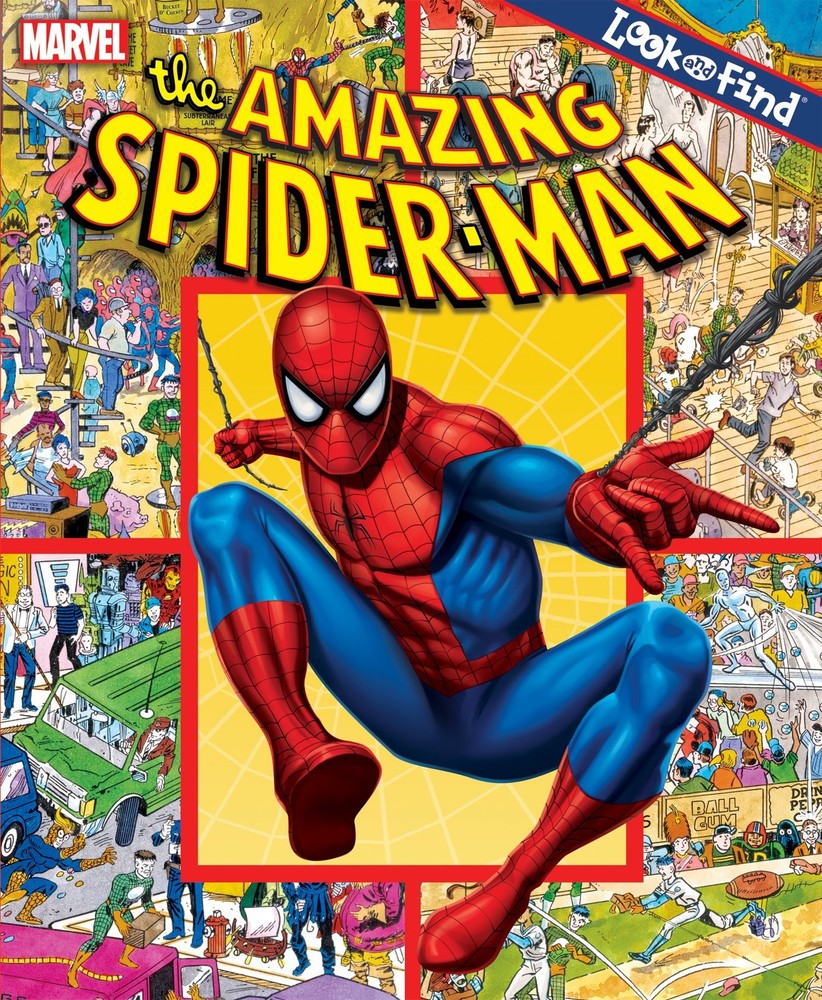 Look and Find MARVEL Spider-man - hardcover Editors of Publications Internat...