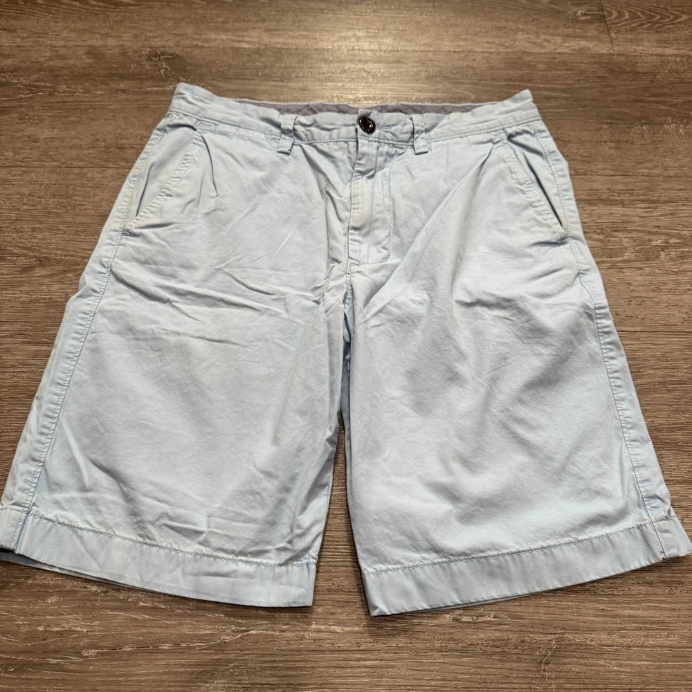 J Crew Shorts Mens 30 Blue Cotton Beach Resort Preppy Chino Club Short 10