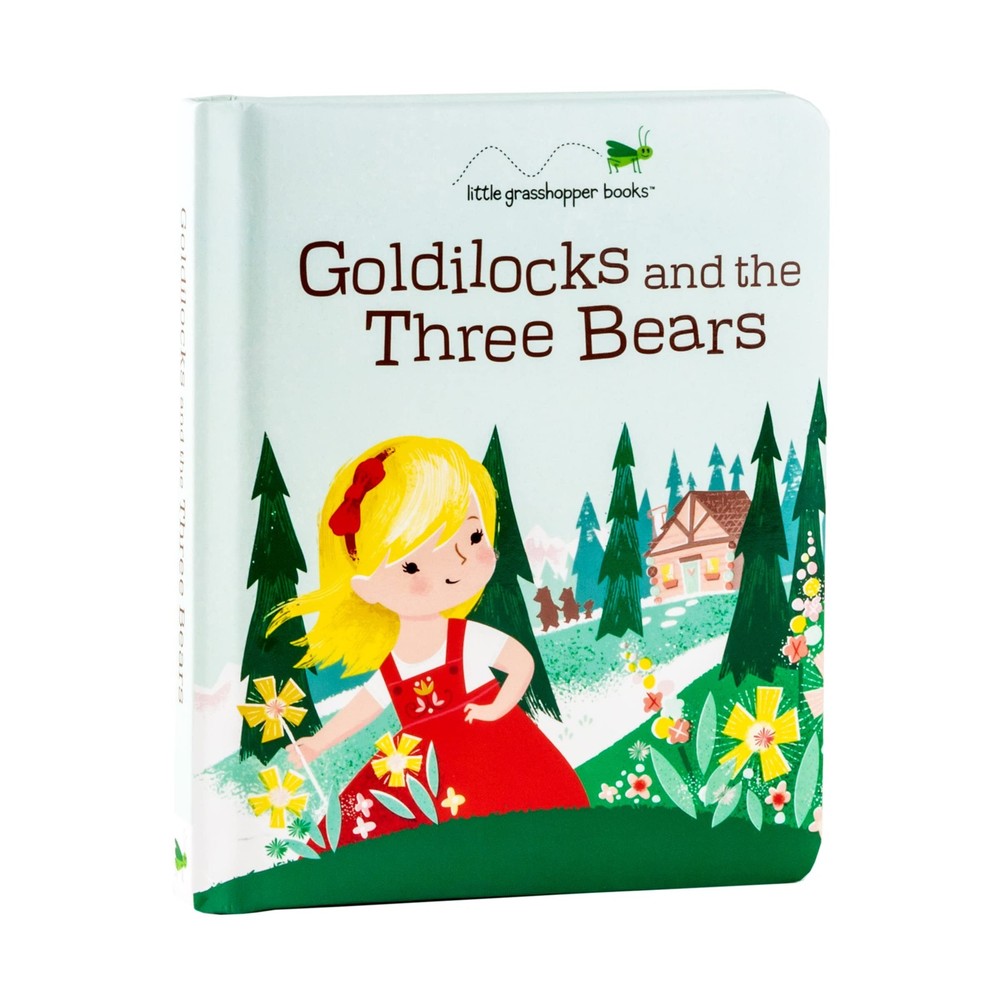 Goldilocks and the Three Bears (Padded Board Book) - board book Little Grass...