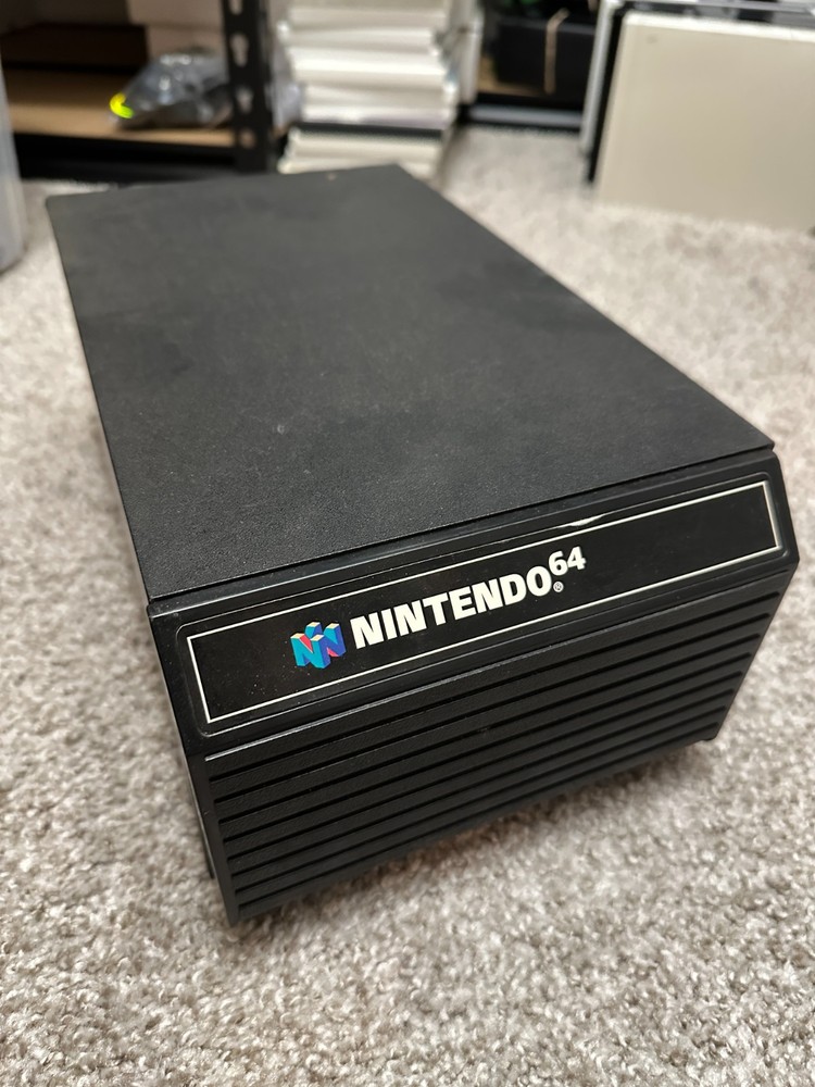 Vintage Nintendo 64 N64 Storage Case Box 12 Game Cartridge Drawer Organizer