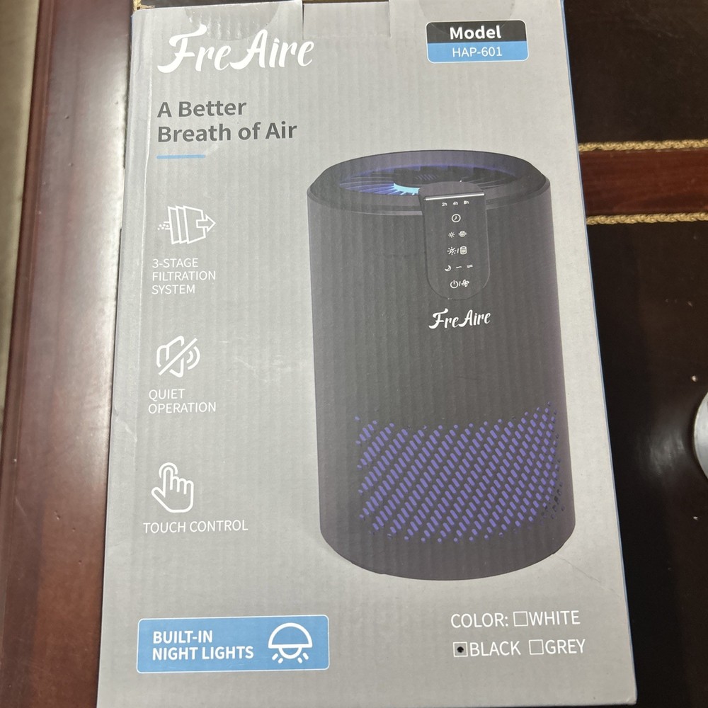 Air Purifier HEPA Home Filter Room True for Large Cleaner with Allergies Odor A3