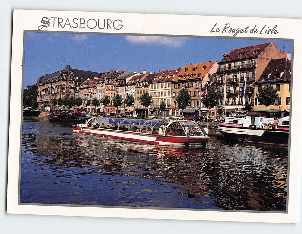 Postcard Le Rouget de Lisle, Strasbourg, France