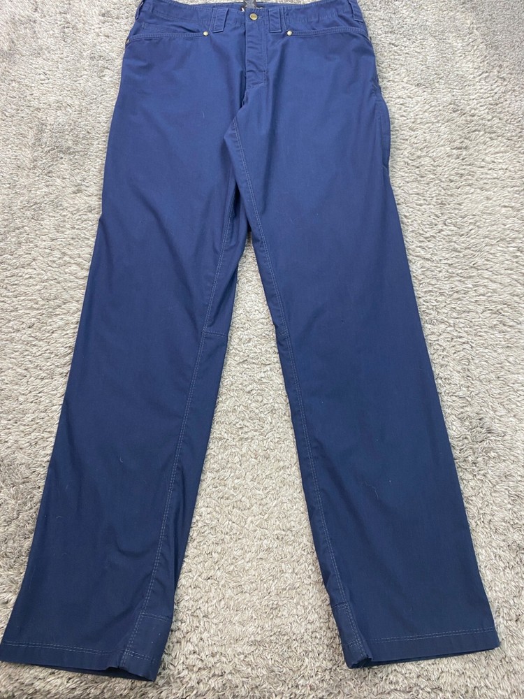 Vertx Pants Mens 34x36 Hyde Low Profile Tactical Ripstop Military Blue VTX1210