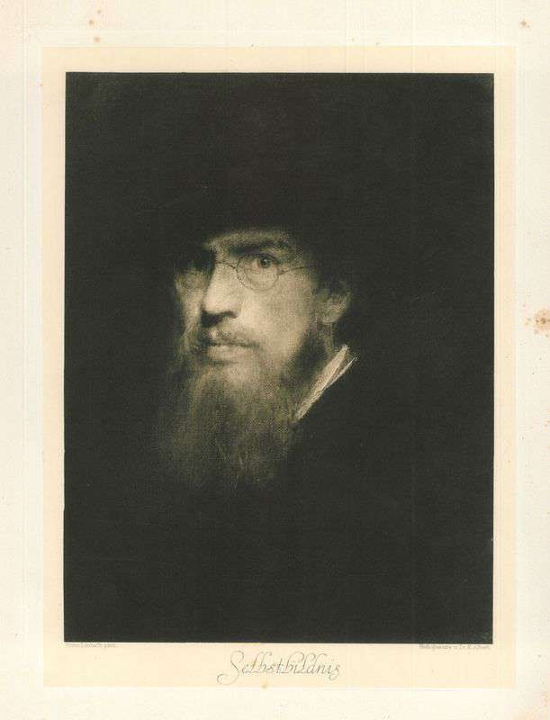 Portrait of Franz Seraph, Ritter von Lenbach