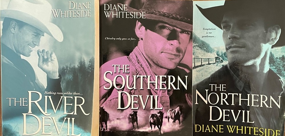 Lot Of 3 Devil Romance Series Books By Diane Whiteside