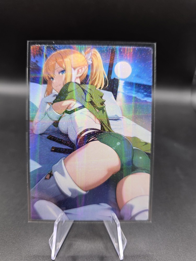 Ryuu Lion Holographic Anime Collectible Trading Card
