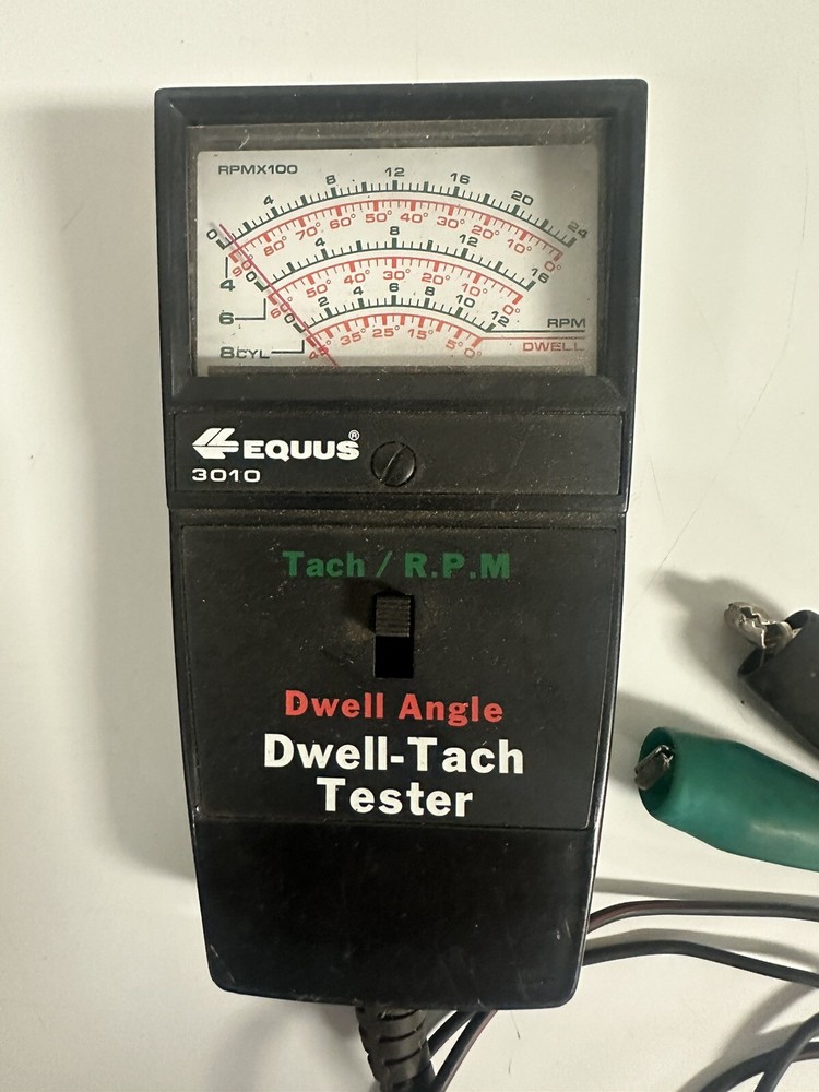Vintage EQUUS 3010 DWELL-TACH TESTER