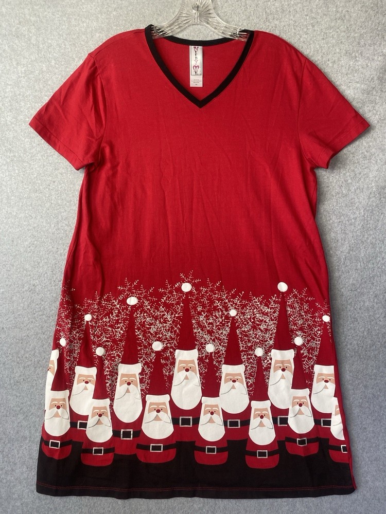 Needy Me Christmas Santa Boarder Red Dress Small Holiday Party