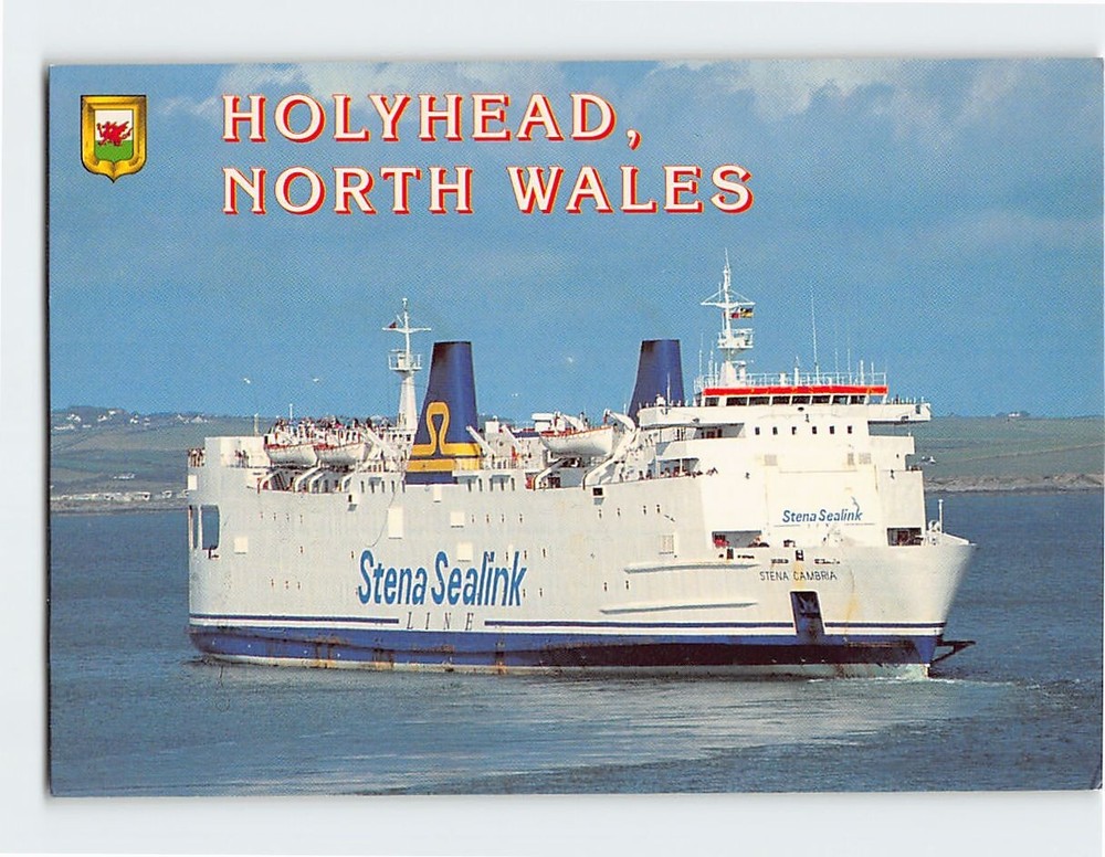 Postcard Holyhead Anglesey North Wales