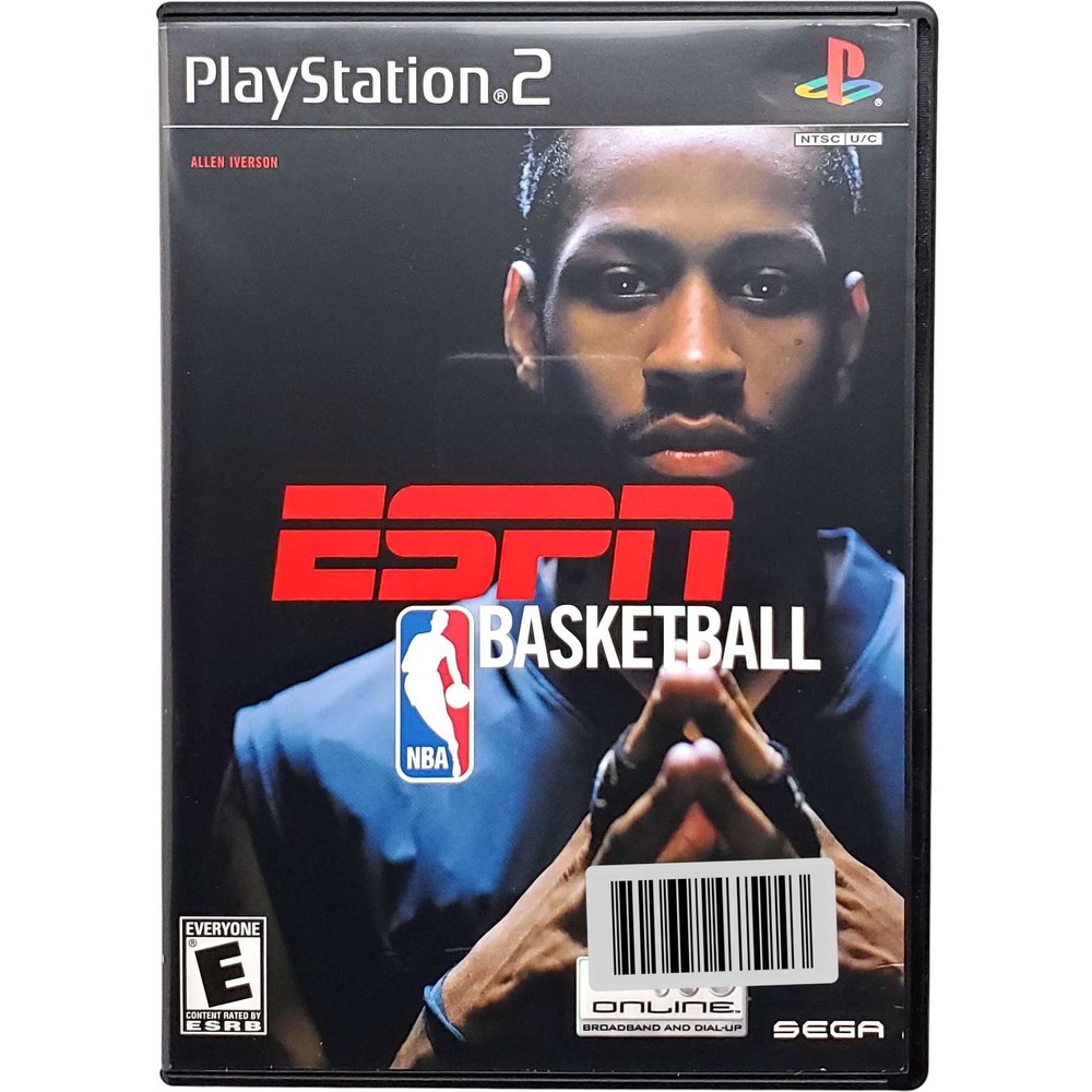 ESPN Basketball - Sony Playstation 2 PS2 Tested 1Y Guarantee