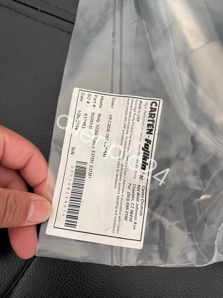 HFC20A-10PC2FSM bellows valve brand new FedEx or DHL