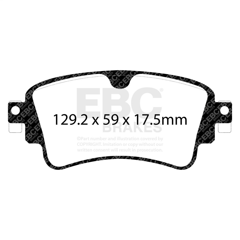 EBC Brakes UD1898 Ultimax  Brake Pads