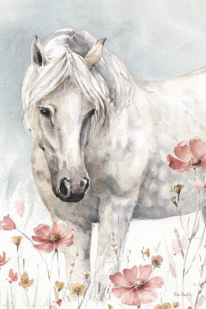 Wall Art Prints Wild Horses II Crop by Lisa Audit, Animals Decor, 12