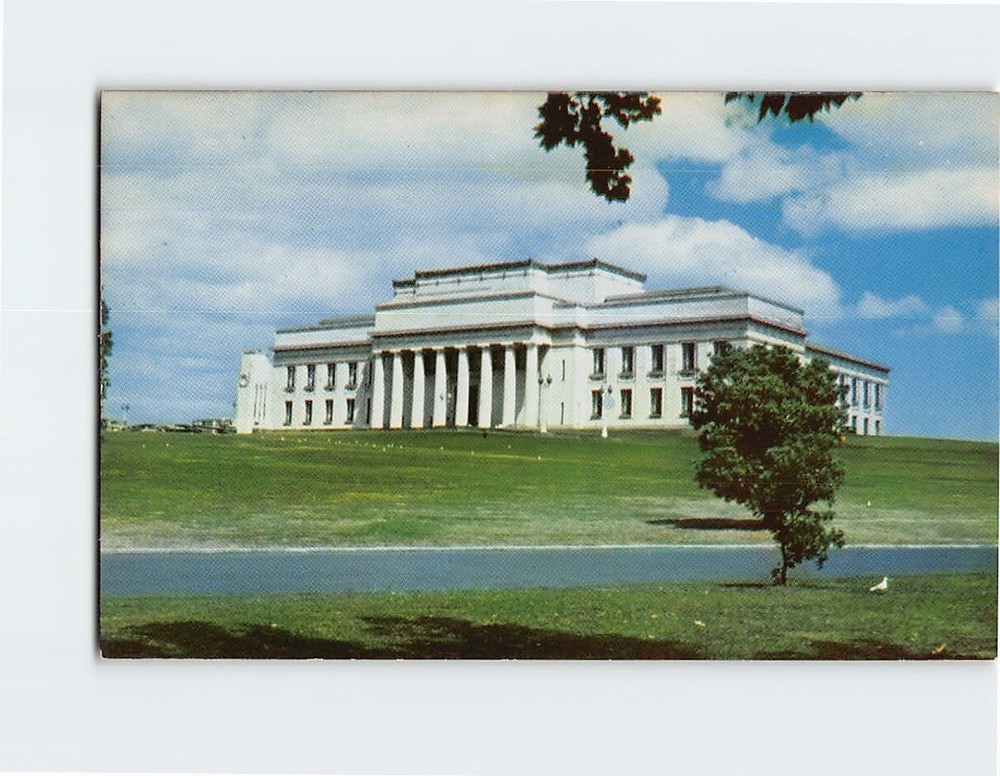 Postcard Auckland Museum Auckland New Zealand USA