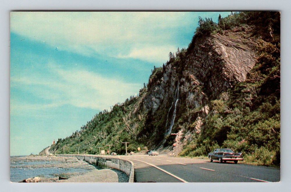 Canada- Quebec LaGaspesie Gaspe North Shore Old Postal PC Card Vintage Postcard