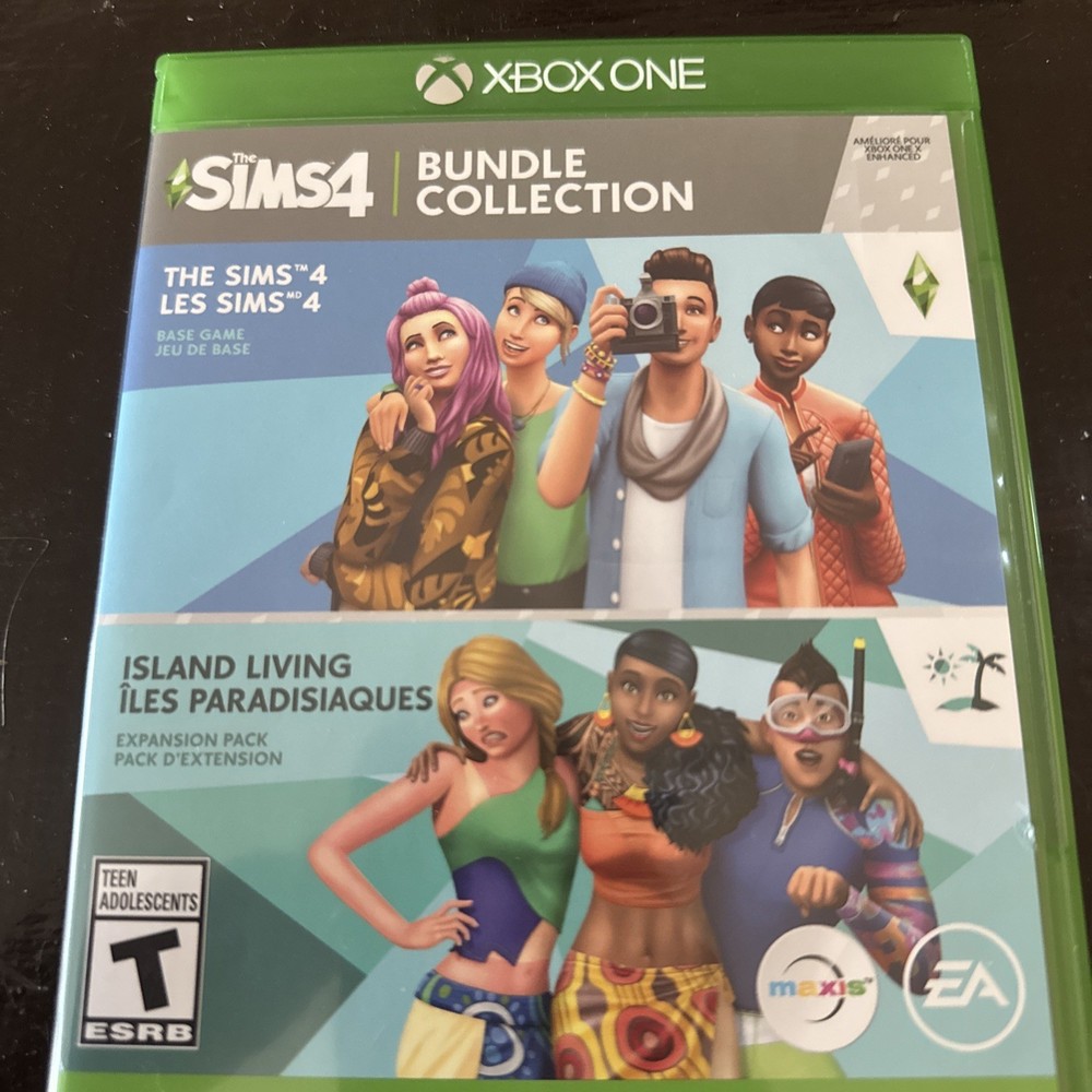 The Sims 4 Plus Island Living Bundle - Microsoft Xbox One