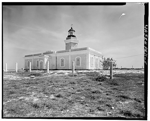 Photo:Faro de los Angeles Lighthouse Puerto Rico 1900s entrance facade