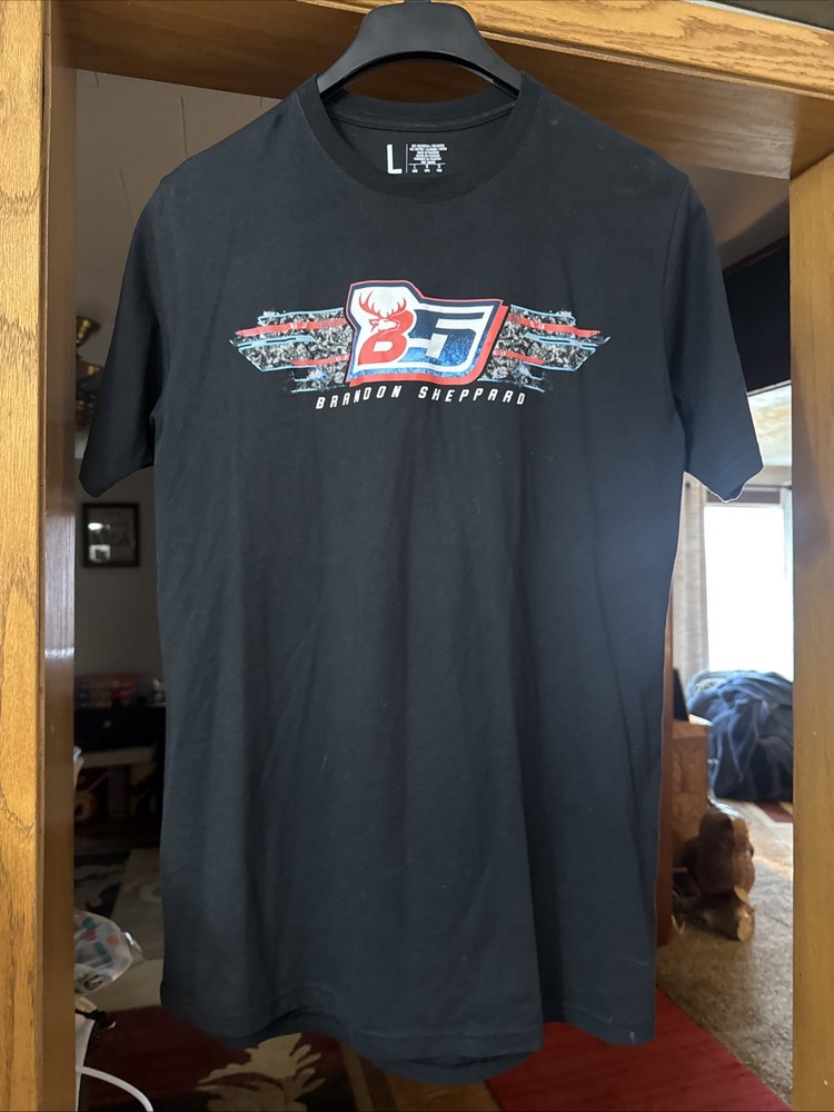 Dirt Track Late Model Racing Graphic T-shirt Brandon Sheppard