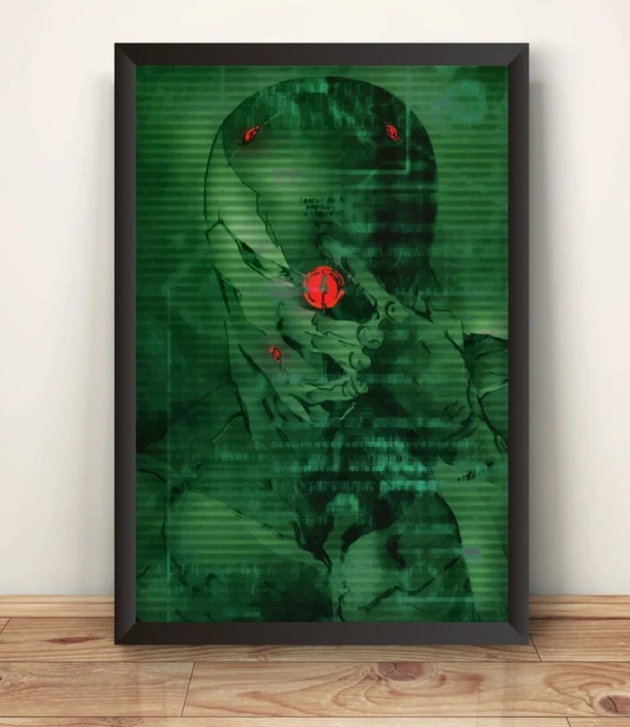 MGS VR Gray Fox Ninja V1 Premium Poster