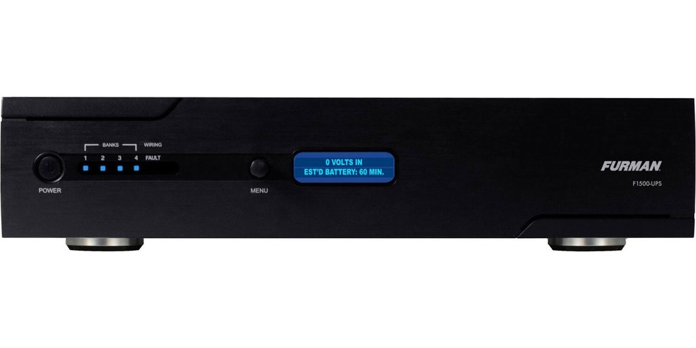 Furman F1500-UPS Uninterruptable Battery Backup, Power Conditioner