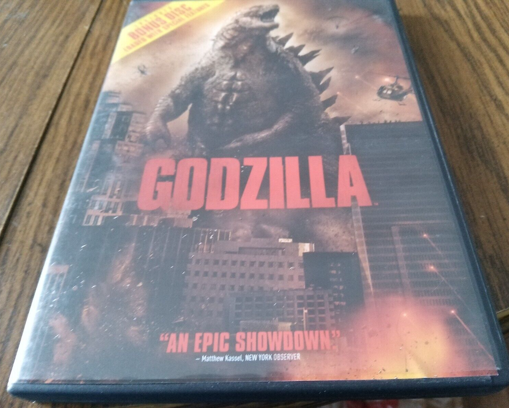 Godzilla 2014 Movie DVD by Warner Bros