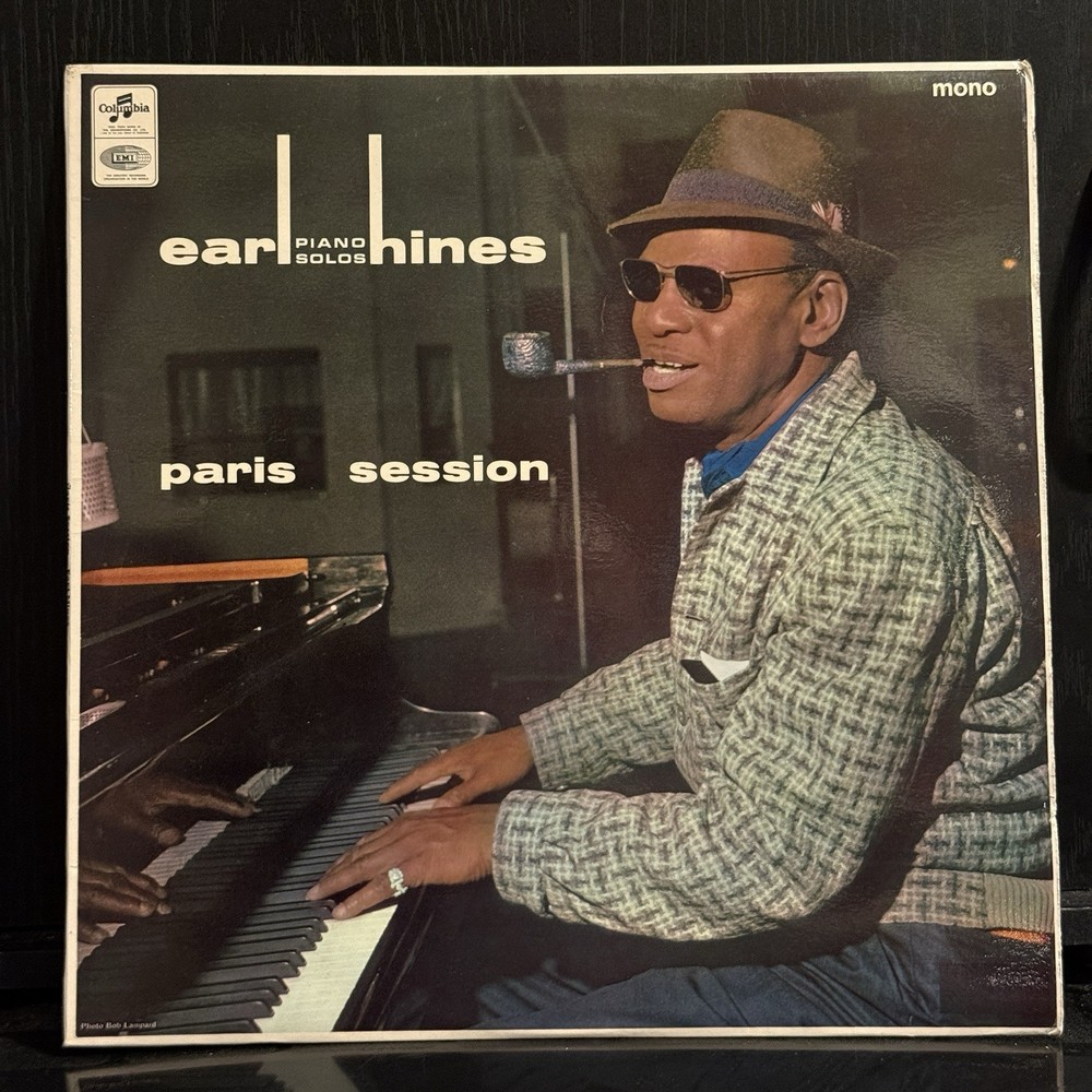 EARL HINES Paris Session 1965 Columbia UK Mono 1st Press 1st Cut -1/-1 SX 6030