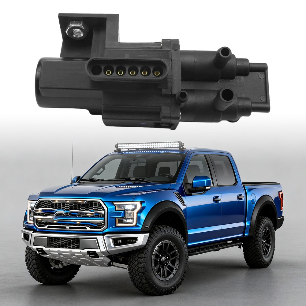 6 Port Fuel Gas Dual Tank Selector Valve For Chevy Dodge GMC Pickup Truck