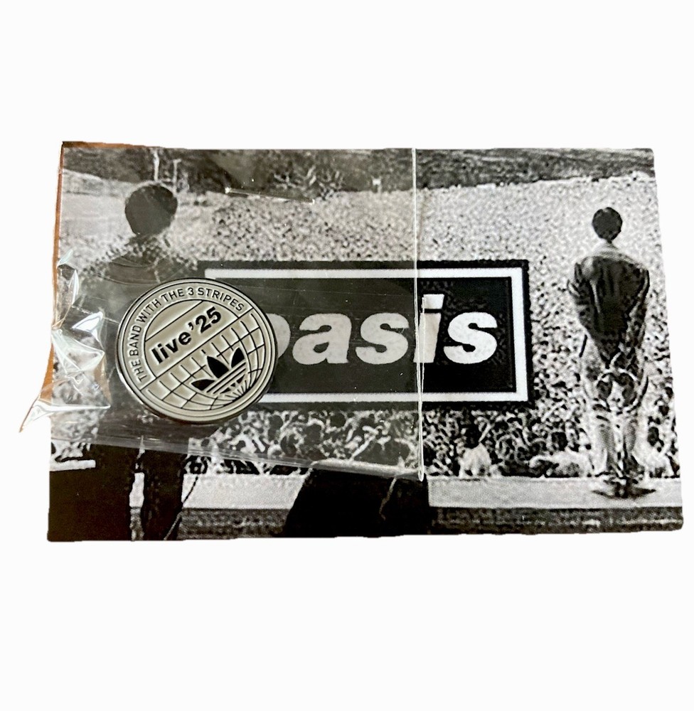 Oasis Live '25 Adidas Spezial Pin Badge, Osti Stone IslandCP Casuals Ultras New