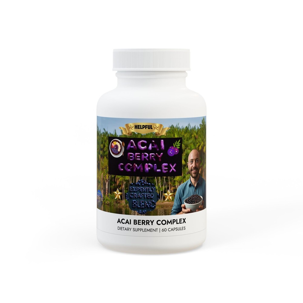 Acai Berry Complex Supplement (60 Capsules)-image