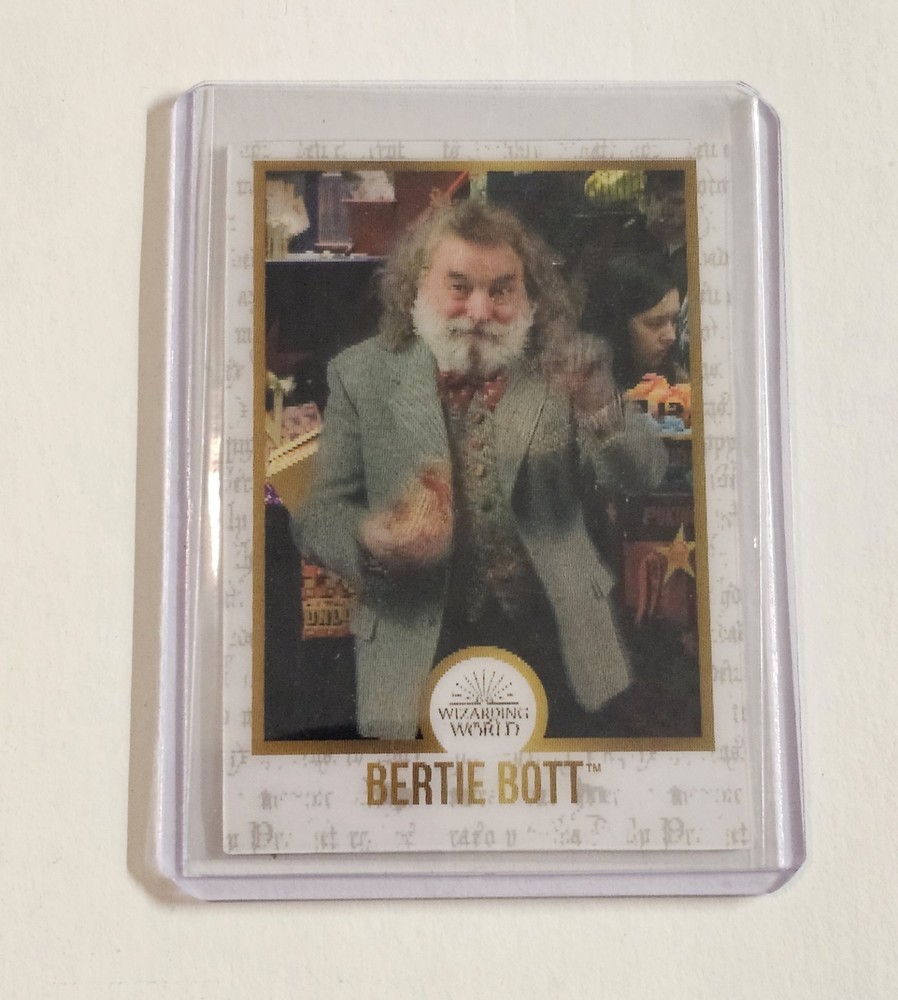 Bertie Bott Wizarding World Harry Potter Chocolate Frog Trading Card 🐸 🪄