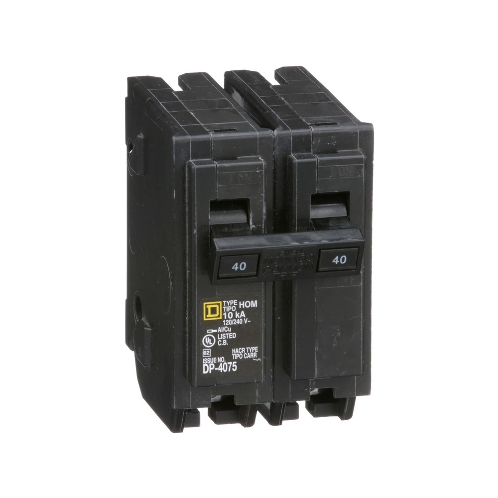 Square D HOM240 40 A Miniature Circuit Breaker NOS