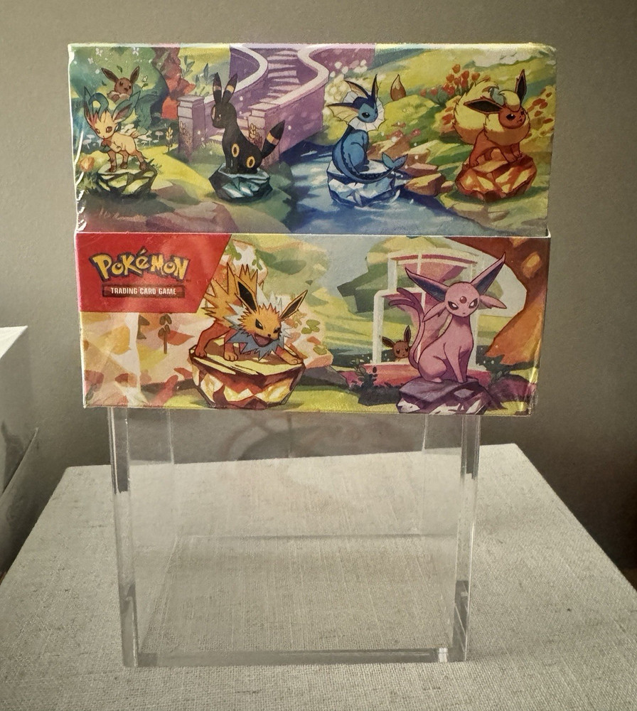 Pokémon TCG Prismatic Evolutions Sealed Tin Display- Factory Sealed