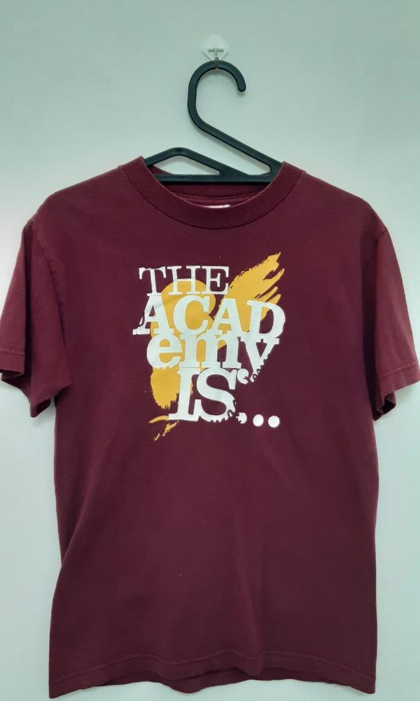 The Academy Is... Band Red Cotton T Shirt Size S-5XL QA1680
