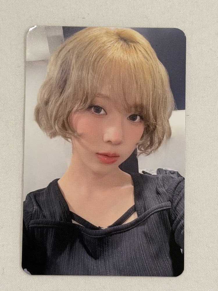 Winter Aespa 5th Mini Album Whiplash Makestar Fan Sign Event Photocard KPOP