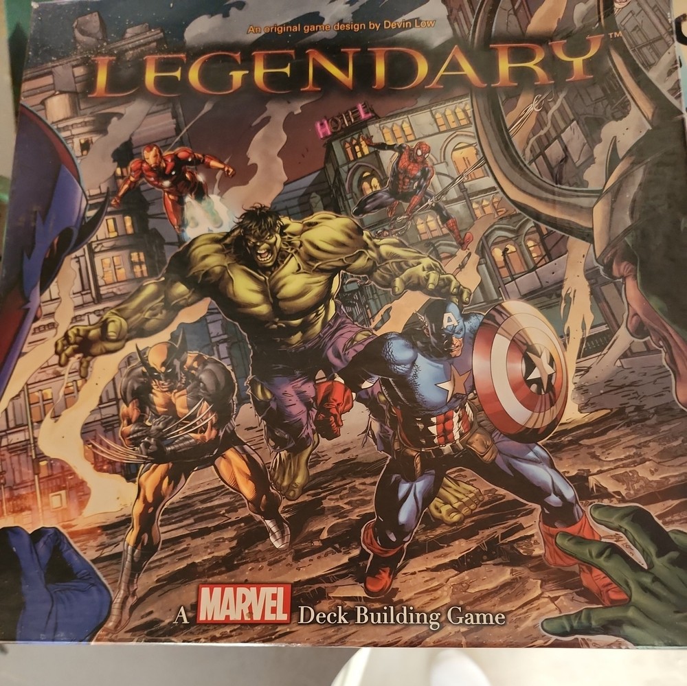 Upper Deck Legendary: A Marvel Deck Building Game - Open - Used