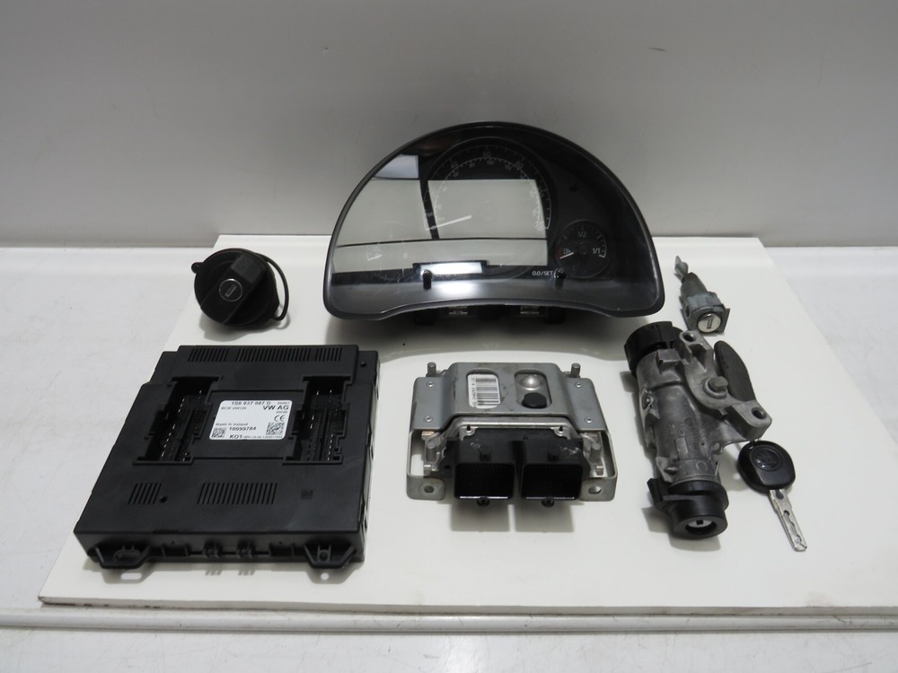 SKODA CITIGO 2012-17 ECU KIT (AUTO 1.0l 12v Petrol CHYA) 04C907309N        S6403
