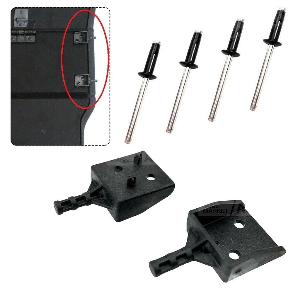 2 Set,Trunk Cover Shield Curtain Buckle,For,For  2012-2020 / New 2023