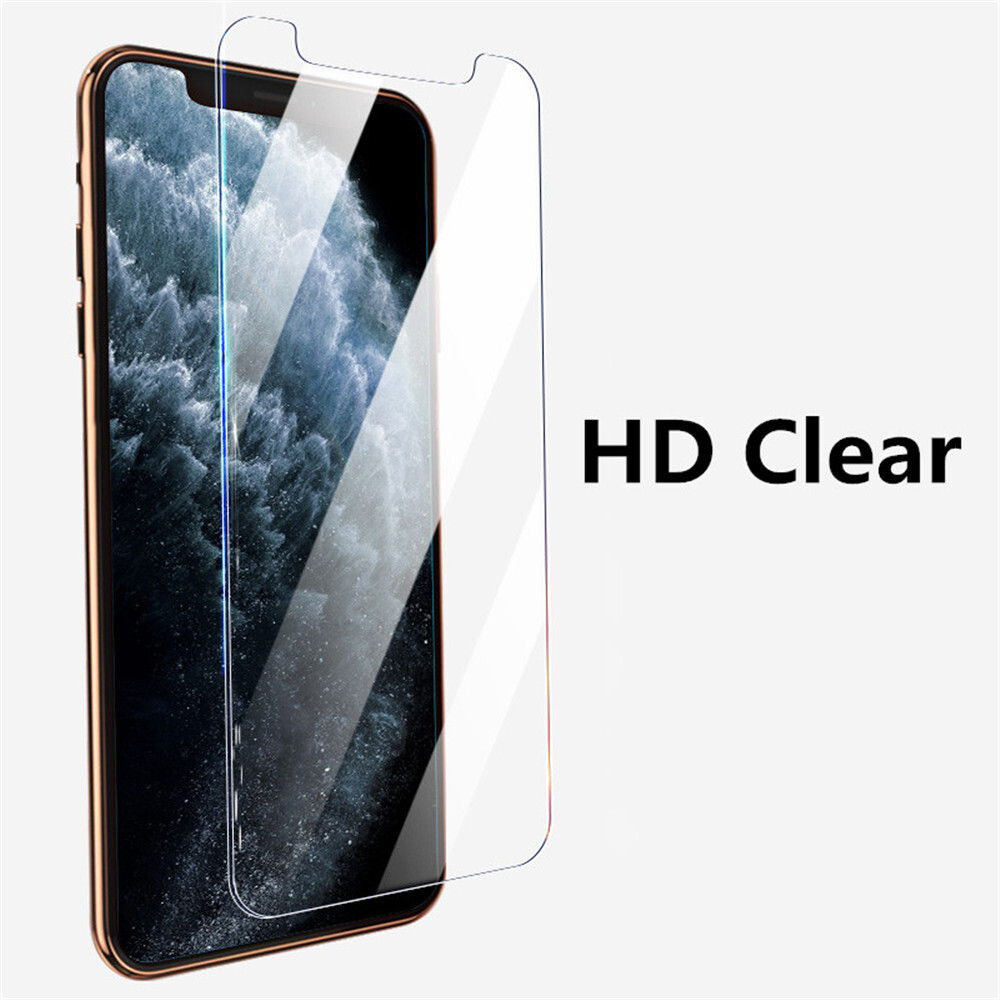 2X Tempered Glass Screen Protector for iPhone 11 14 12 13 Pro XR X XS Max 7 8 6 6S Plus SE