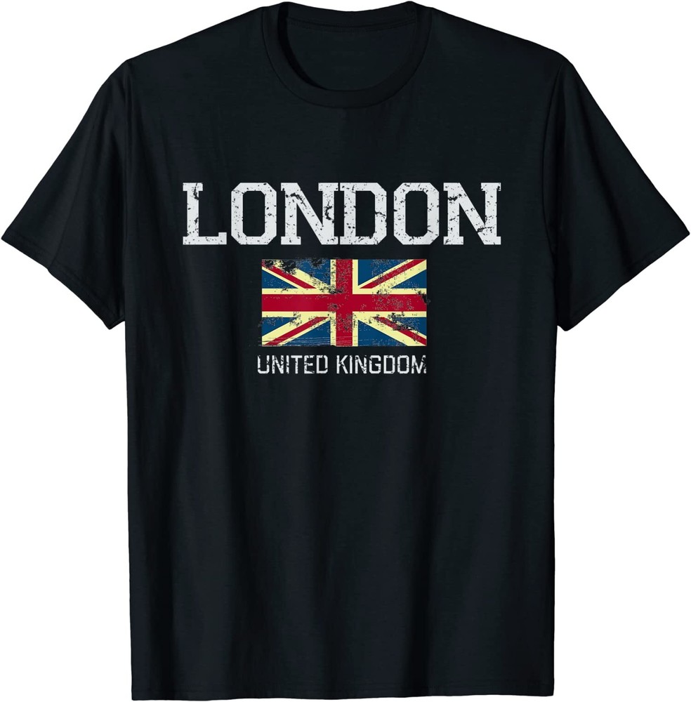 Vintage London England United Kingdom Souvenir Gift Unisex T-Shirt