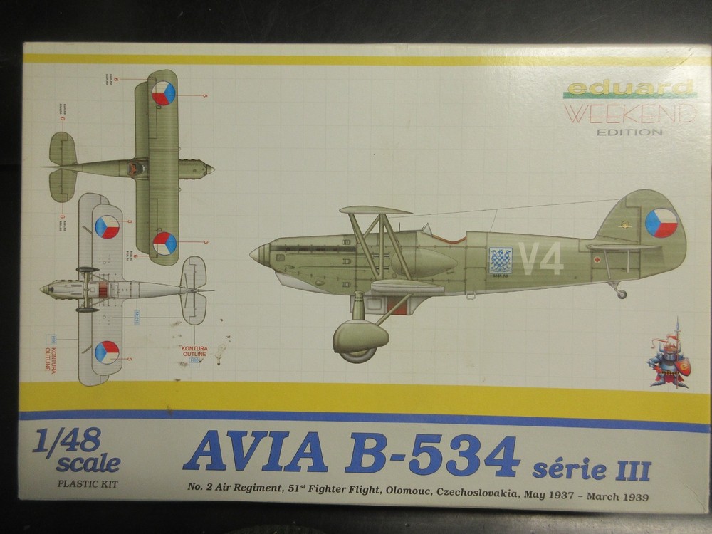 EDUARD WEEKEND EDITION 1/48 AVIA B-534 serie III   38474