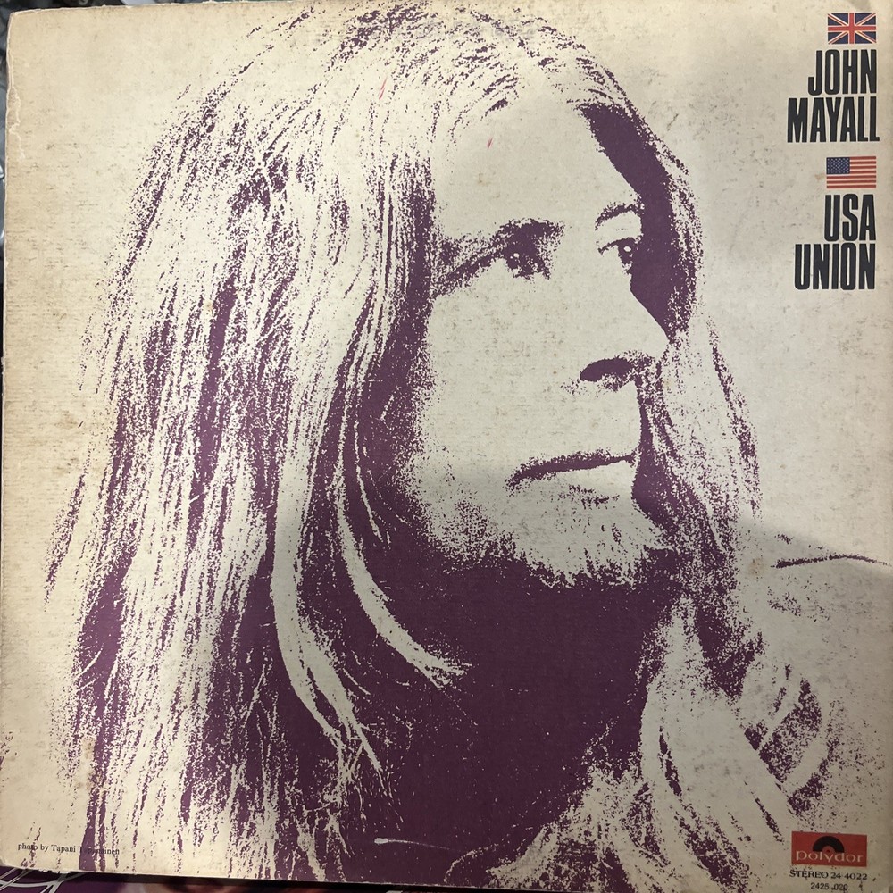 John Mayall - USA Union Vinyl Record 1st Press