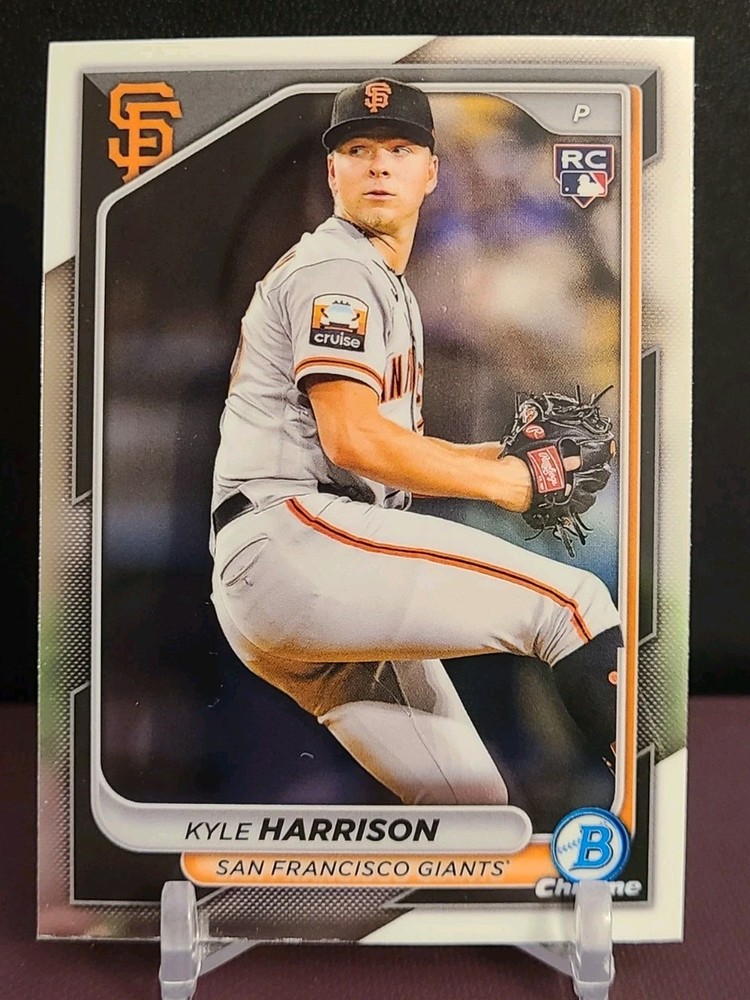 2024 Bowman Chrome Kyle Harrison #84 RC