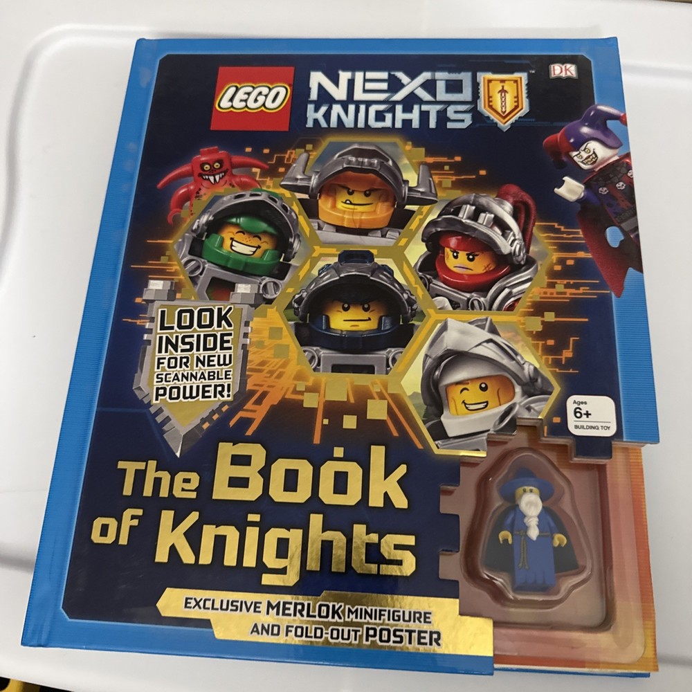 B6 LEGO NEXO Knights the Book of Knights w/Exclusive Merlock Minifigure