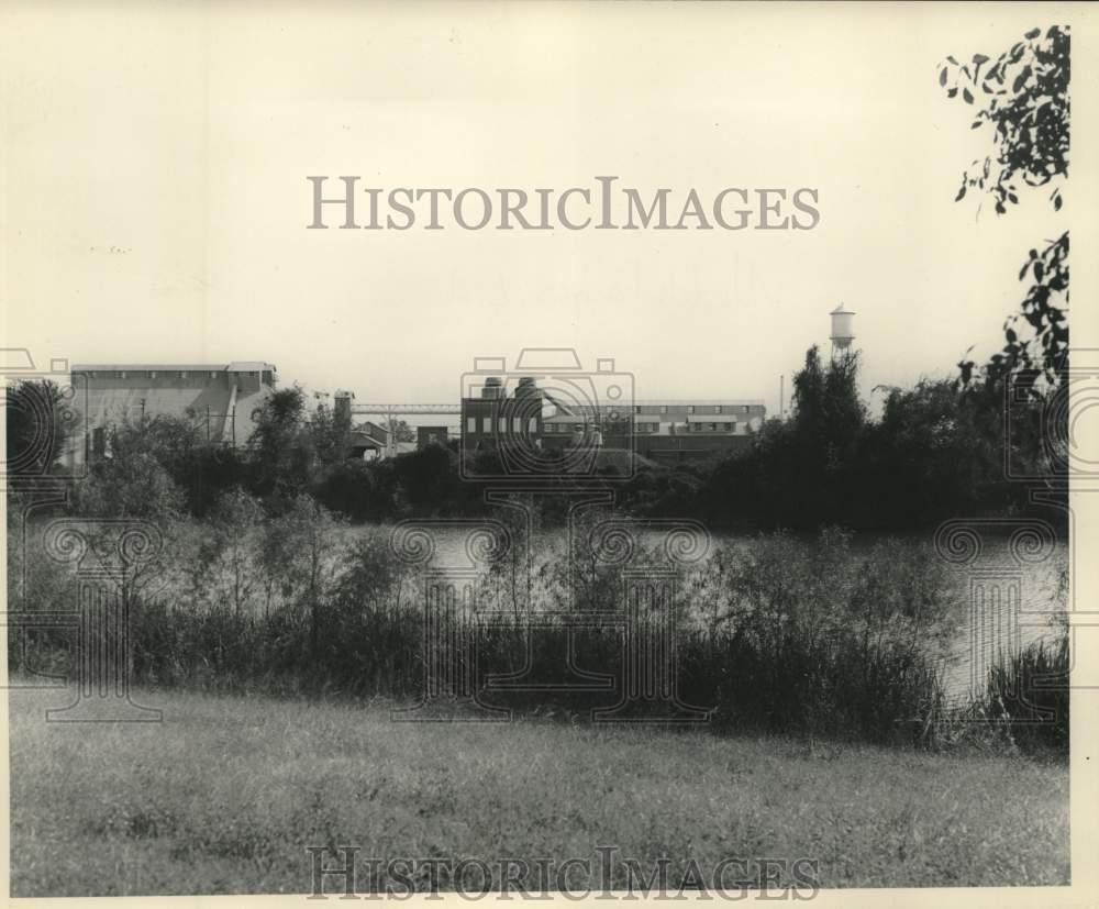 1976 Press Photo View of Natchitoches, Louisiana - nob93218