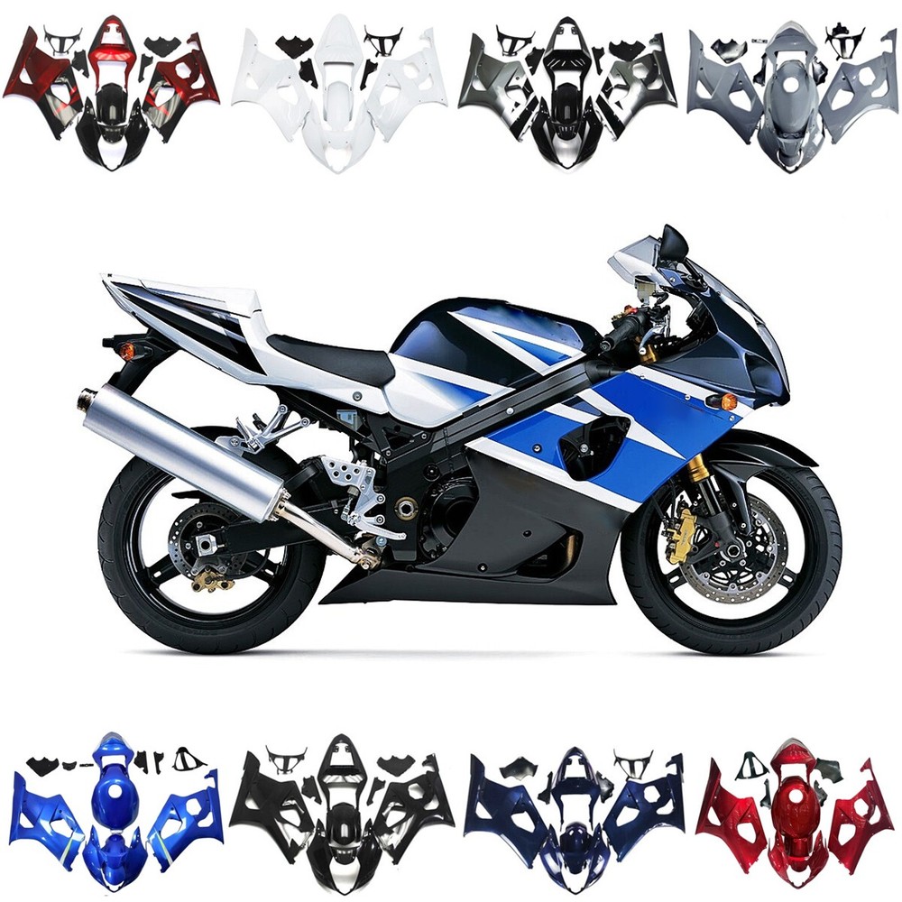 ABS Plastic Bodywork For Suzuki GSXR1000 2003 2004 Injection Fairings Body Kits