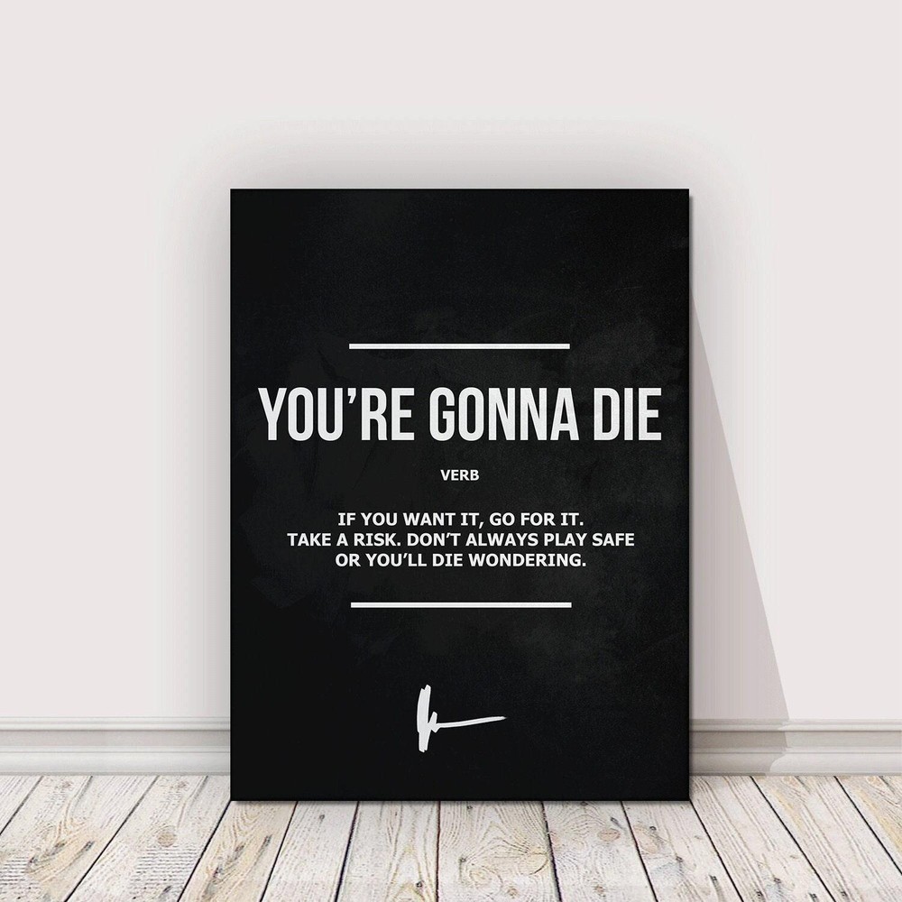 Motivational Quotes Art Poster Print Motivational Wall Office Decor Poster