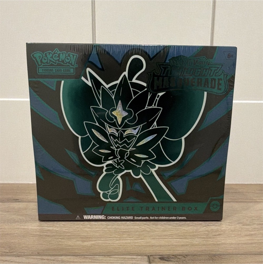 Pokémon TCG Twilight Masquerade Elite Trainer Box Ogerpon English
